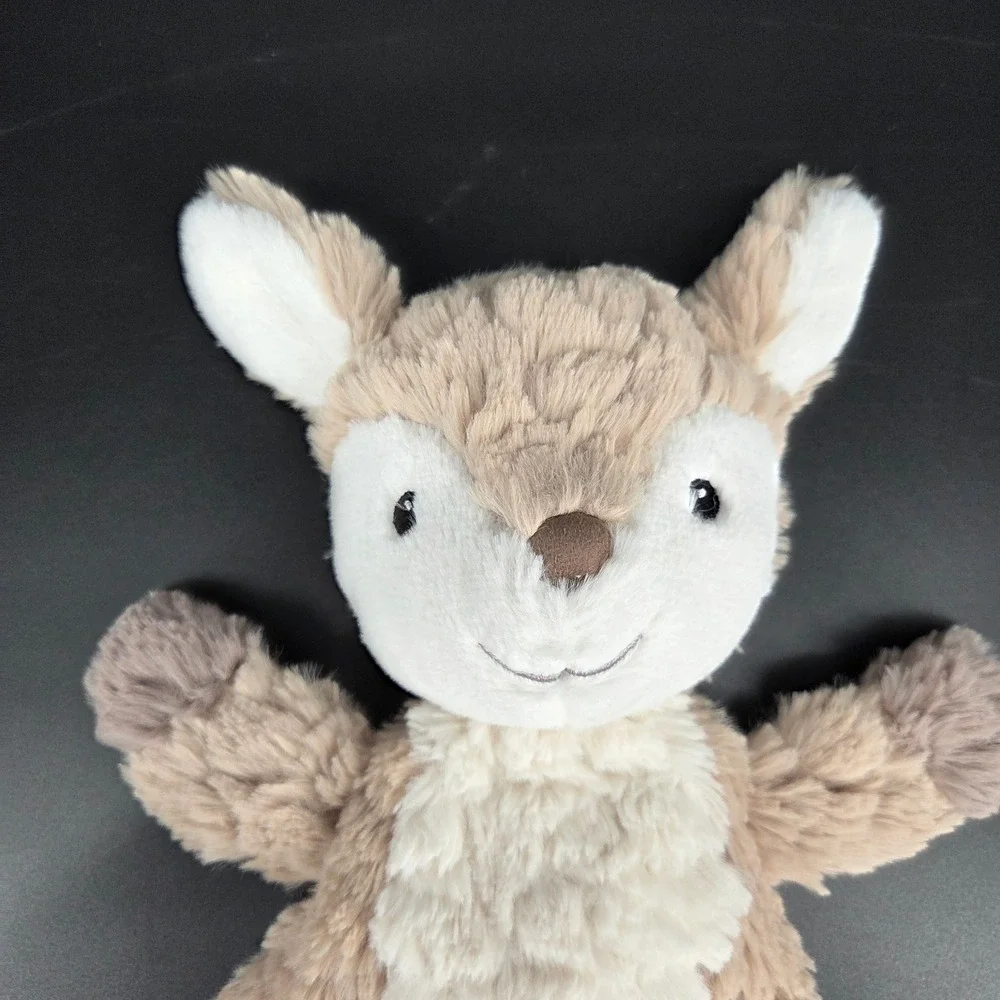 Mary Meyer Putty Nursery Fawn Deer Plush Lovey Tan White Security Toy 42520 - Picture 3 of 4